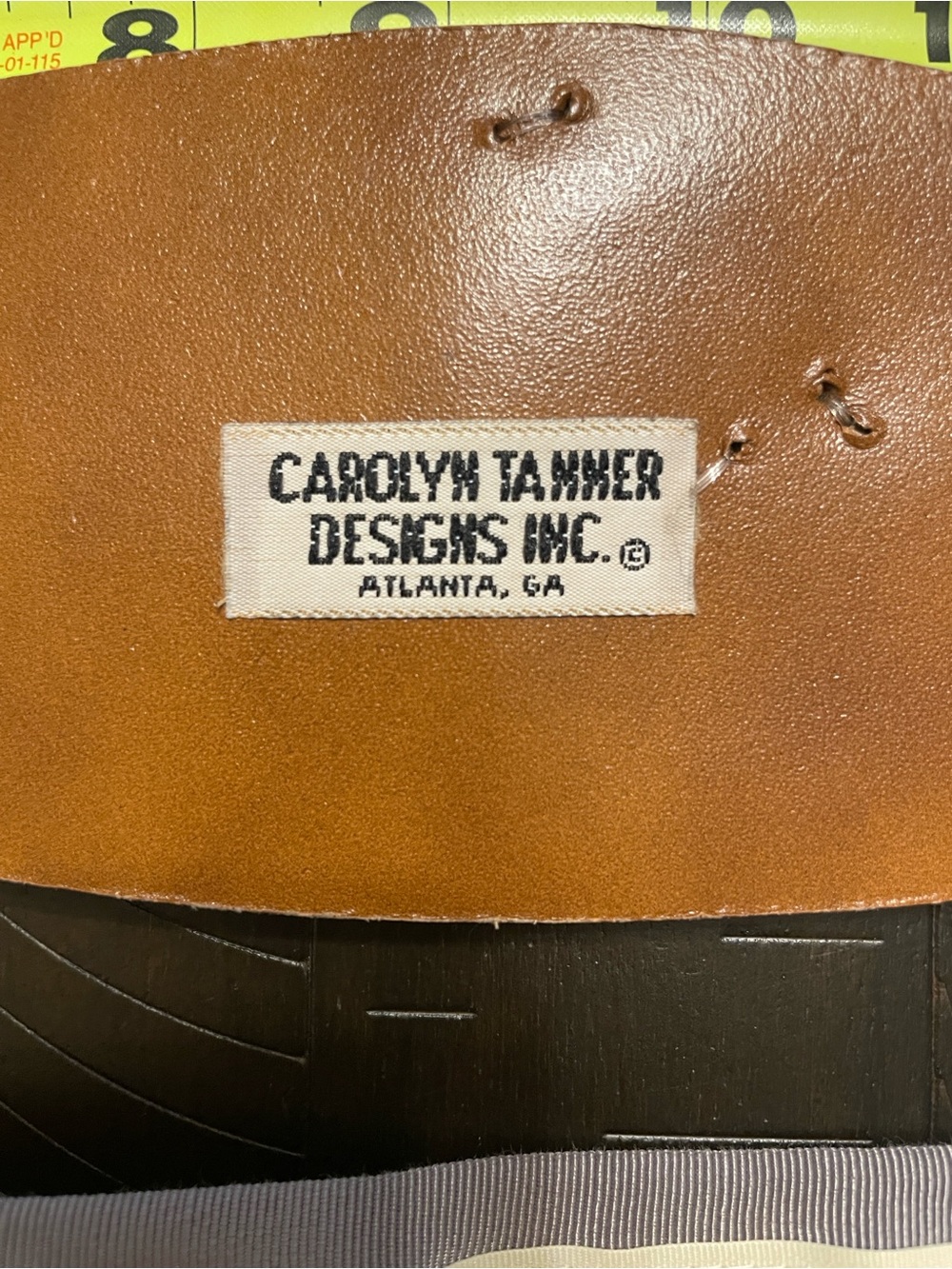 Carolyn Tanner Designs Vintage Stretch Waist Belt Boho Statement Belt Adjustable - Picture 5 of 6